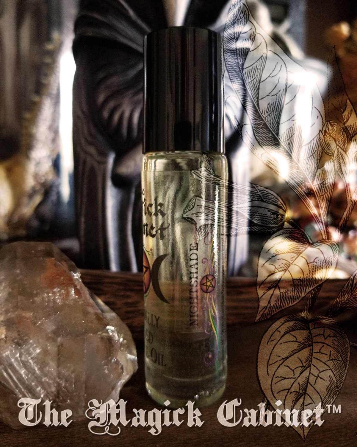 Nightshade Perfume: Labdanum, Vetiver, Cardamom, Sandalwood, Vanilla