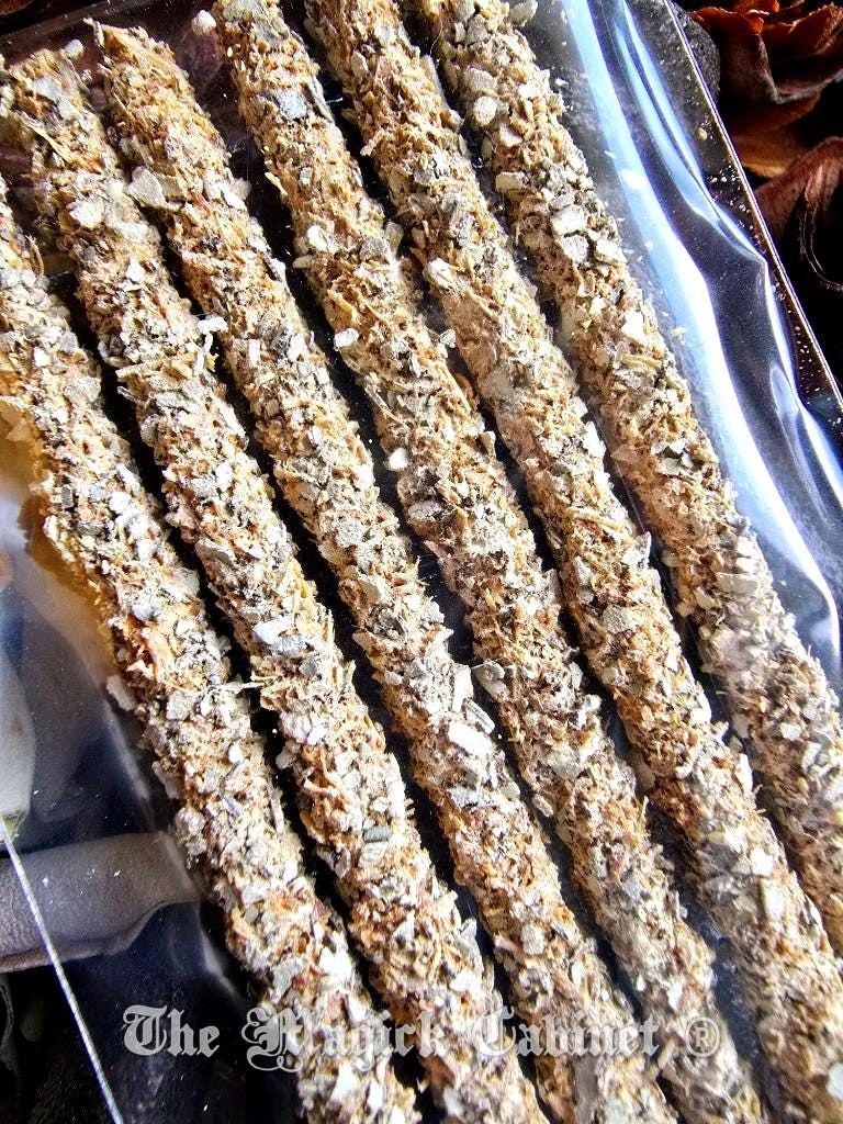 Artisan White Sage Copal Incense Sticks: Cleansing Energy, Hand Rolled (6 Pack)