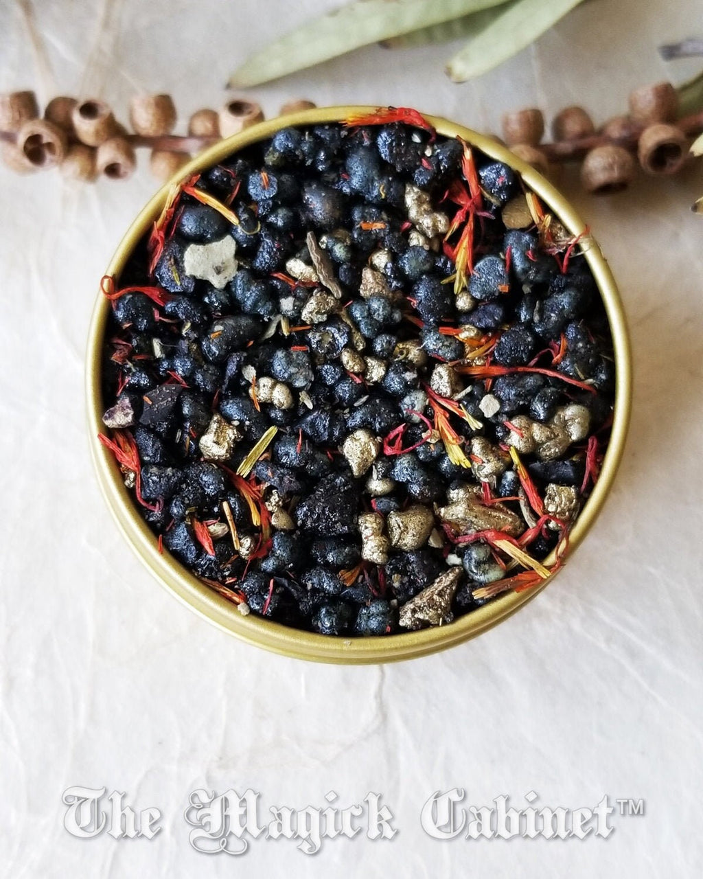 Shadows Resin Incense: Handcrafted Natural Pagan Incense for Shadow Work