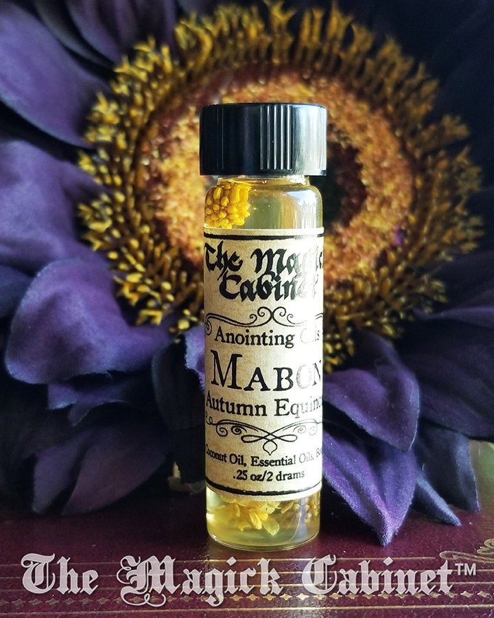 Mabon Anointing Oil: Autumn Equinox Ritual Perfume (2 Dram)