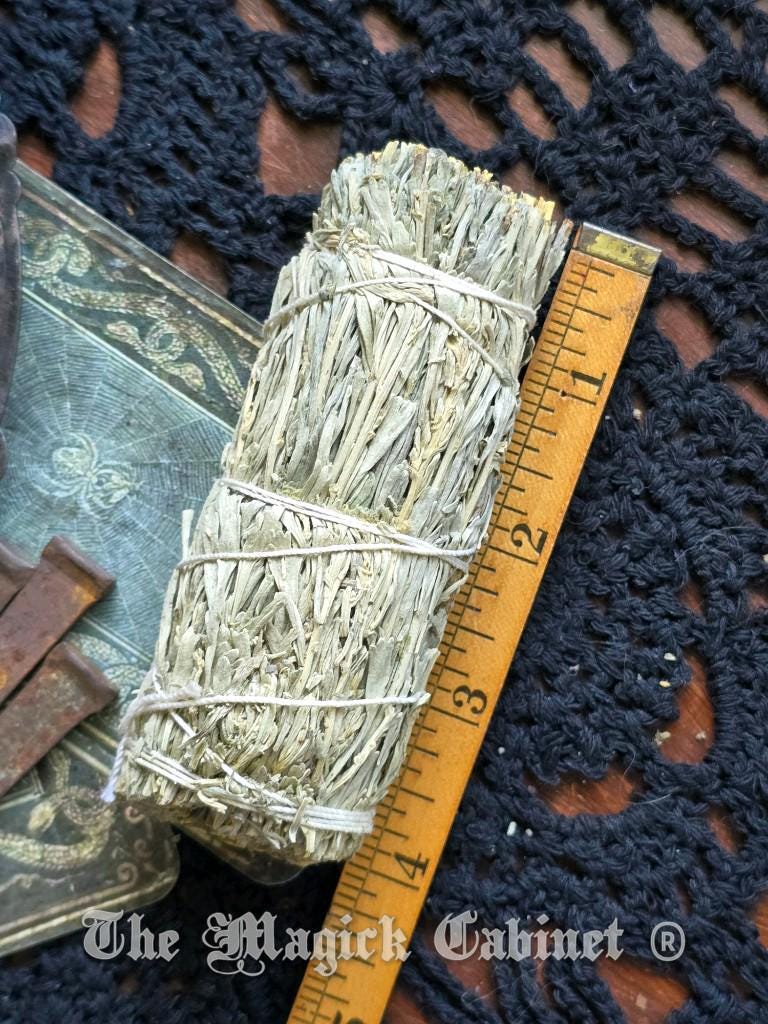 Mountain Sage Smudge Stick: White Sage & Cedar Blend, 4 Inch