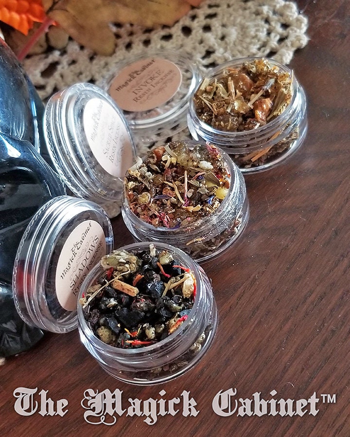 Conjuring Spirits Resin Incense Kit: Shadows, Invoke, Sacred Space