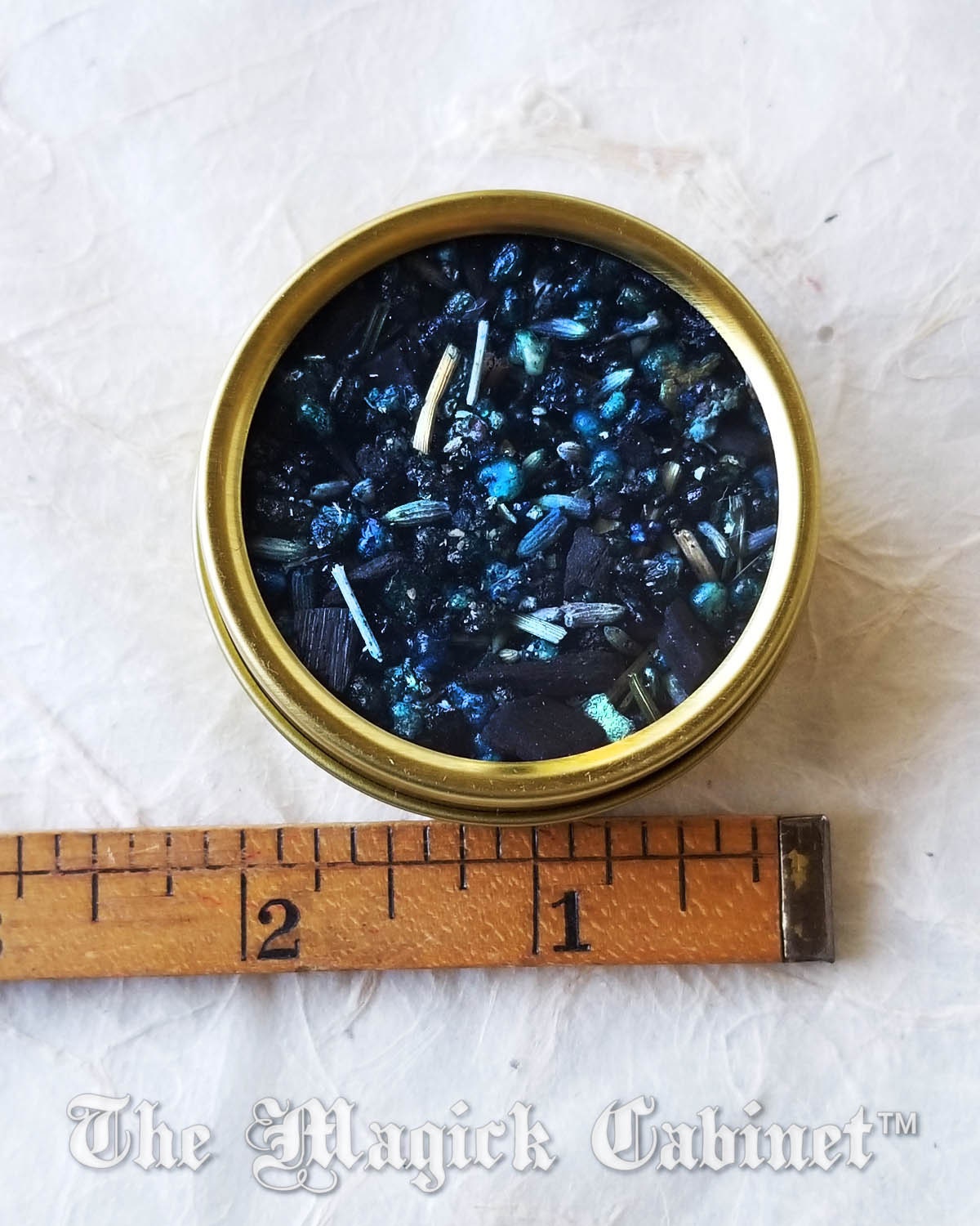 LOKI Resin Incense in a Tin, Blessing and Hexing depending on your intentions - Viking Magic