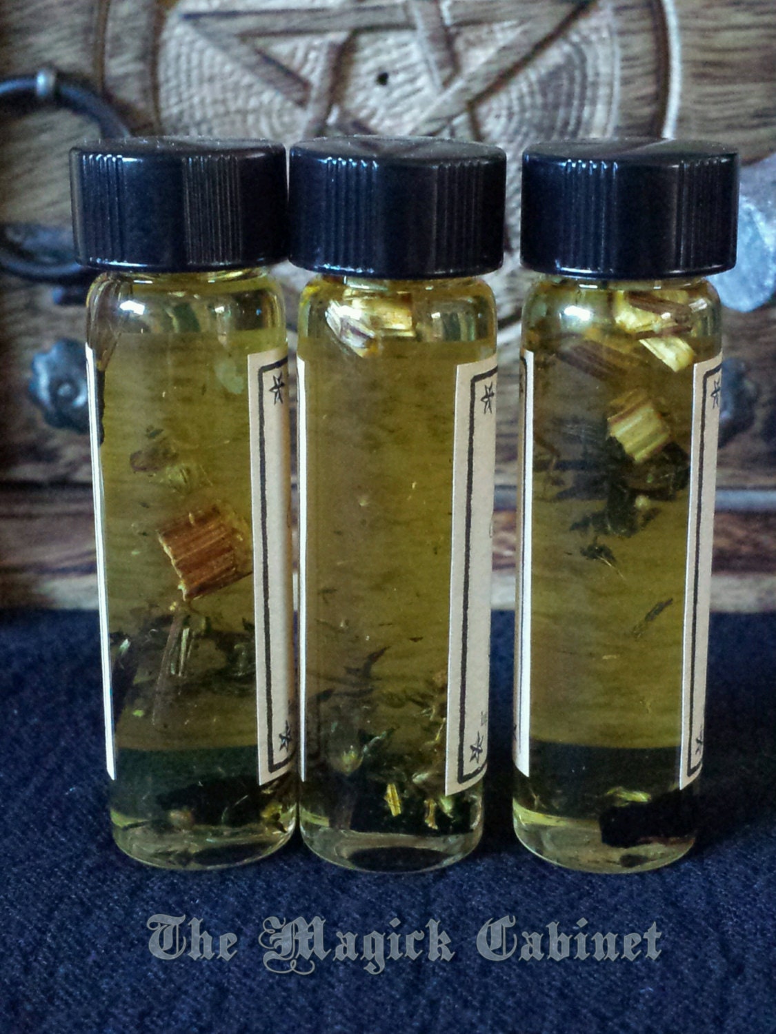 Hecate Anointing Oil: Mugwort & Black Tourmaline Infusion