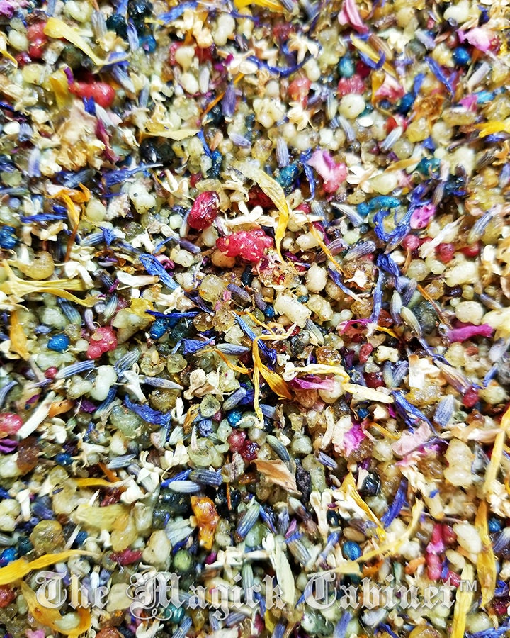 Faerie Magic Resin Incense Blend: Palo Santo, Amber & Vanilla