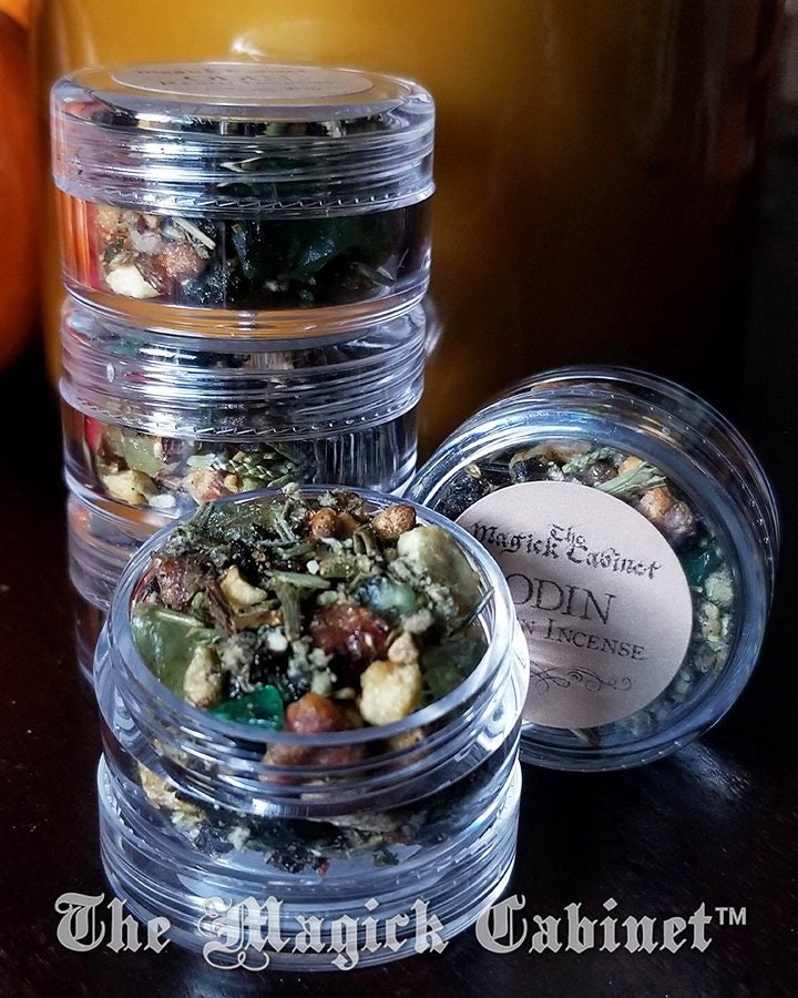 Odin Resin Incense: Norse God, Viking Magick - Sample Size