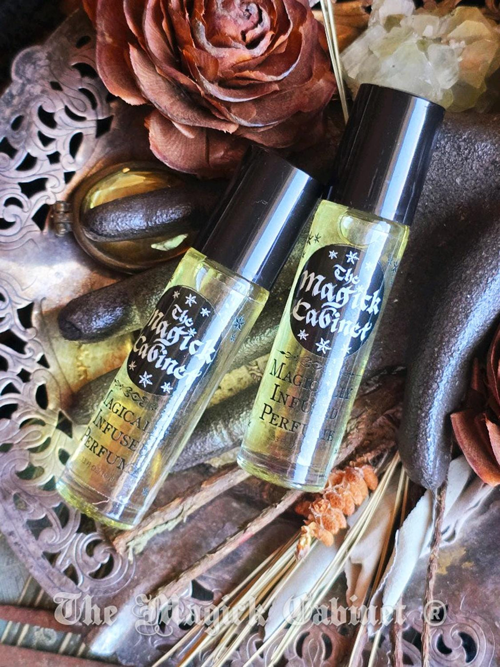 Earth Mother Perfume: Wet Earth, Moss and Lily, Grounding Unisex Fragrance