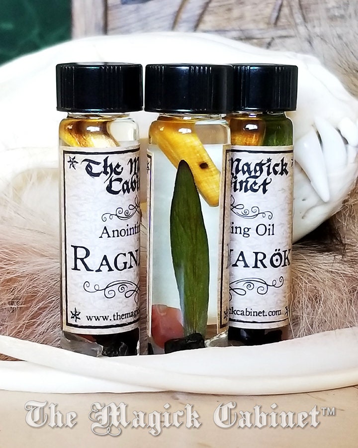 RAGNAROK Ritual Anointing Oil: Viking Inspired Road Opener New Beginnings