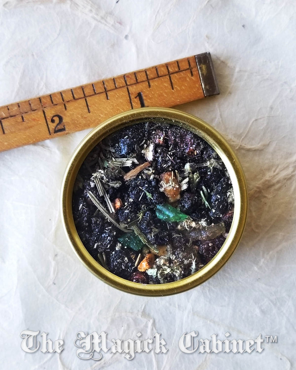 Odin Resin Incense: Sacred Viking Ritual Blend in Gold Tin