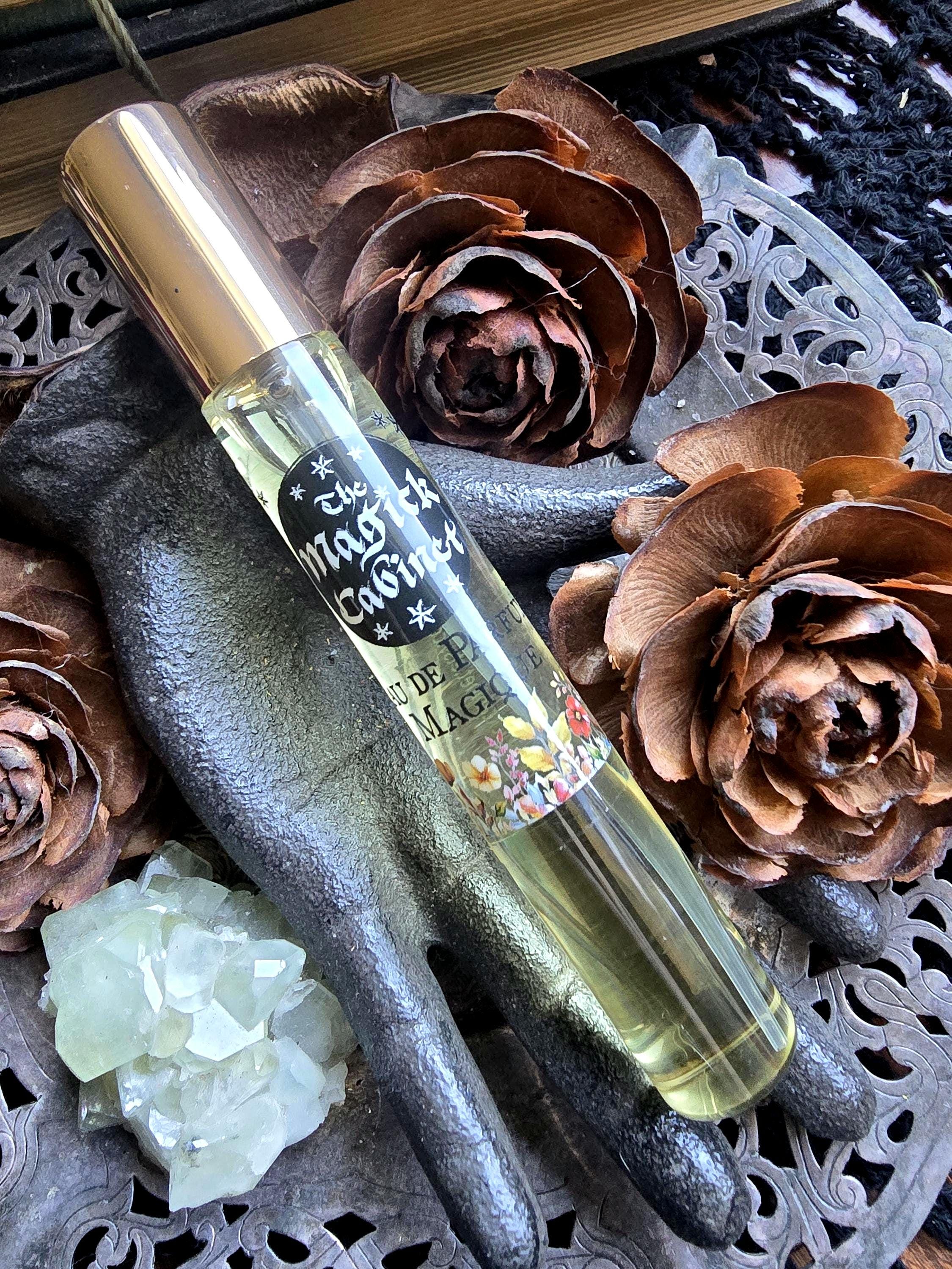 Burning Leaves Perfume: Smoky Woods, Leather, Spice - Unisex Fragrance