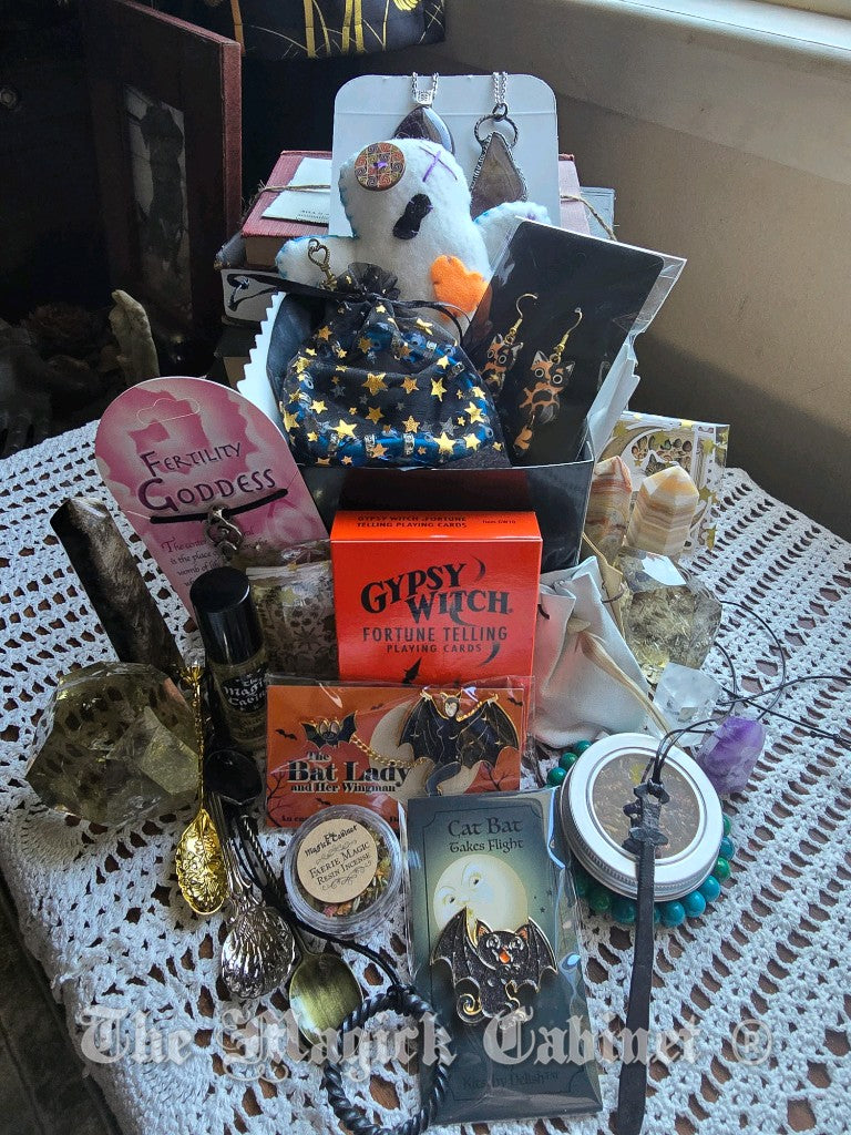Halloween Witchcraft Mystery Box: Samhain Gifts, Ghosts, Crystals or Jewelry