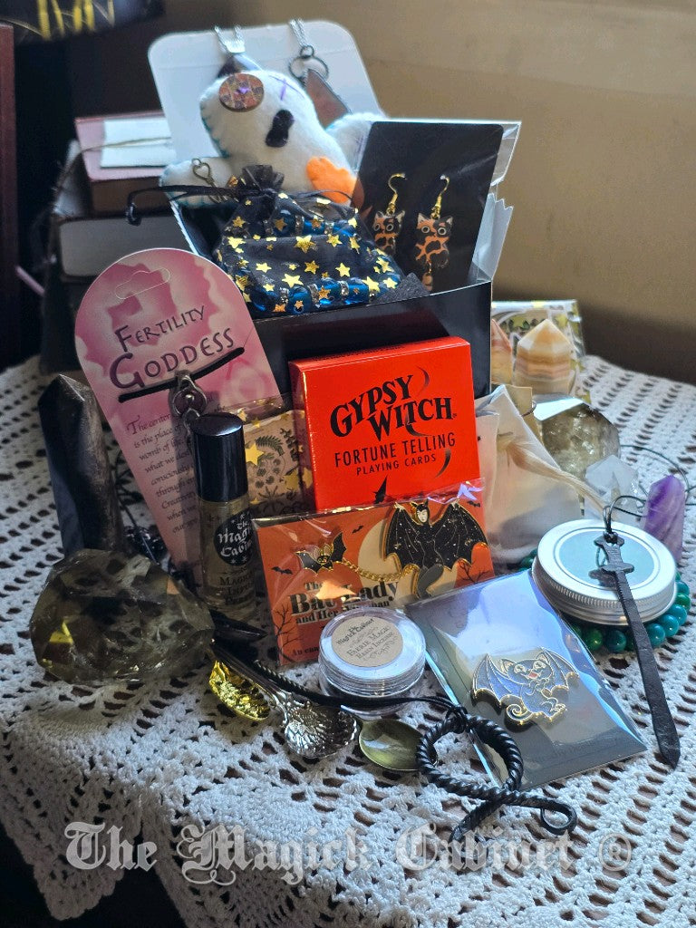 Halloween Witchcraft Mystery Box: Samhain Gifts, Ghosts, Crystals or Jewelry