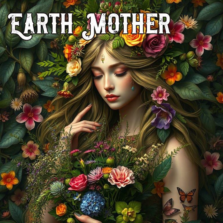 Earth Mother Perfume: Wet Earth, Moss and Lily, Grounding Unisex Fragrance