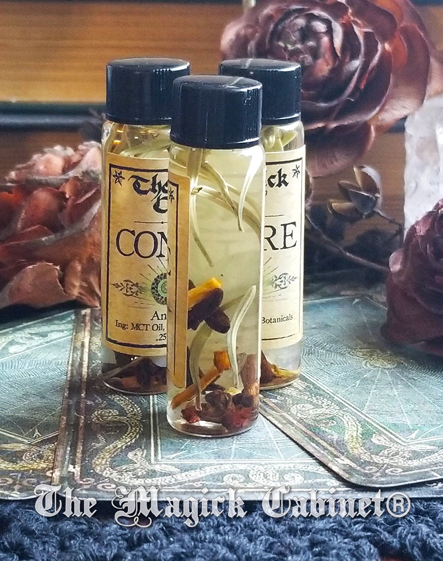 Conjure Anointing Oil: Witchcraft Rituals, Spirit Communication (.25 fl oz)