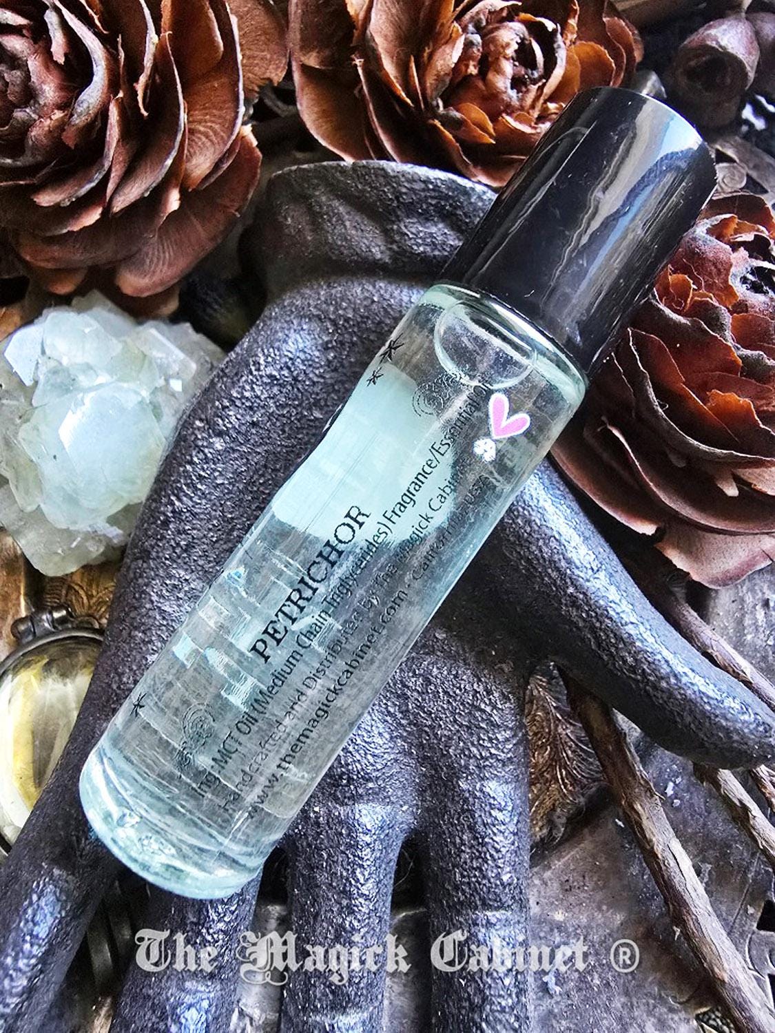 Petrichor Perfume: Earthy Spring Rain Scent (0.33 fl oz) Roll-On or Spray