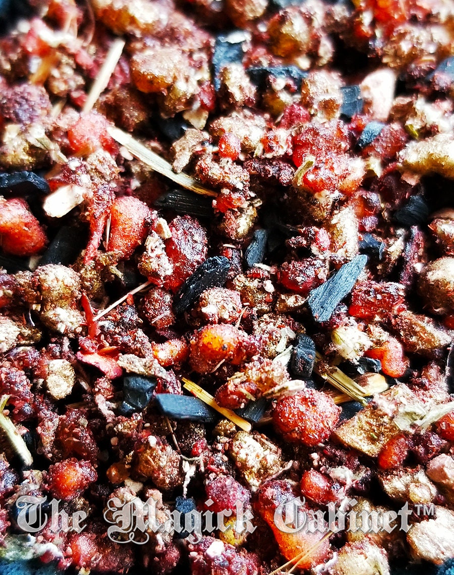 The Morrigan Resin Incense: Witchcraft Goddess Offering (Sample Size)