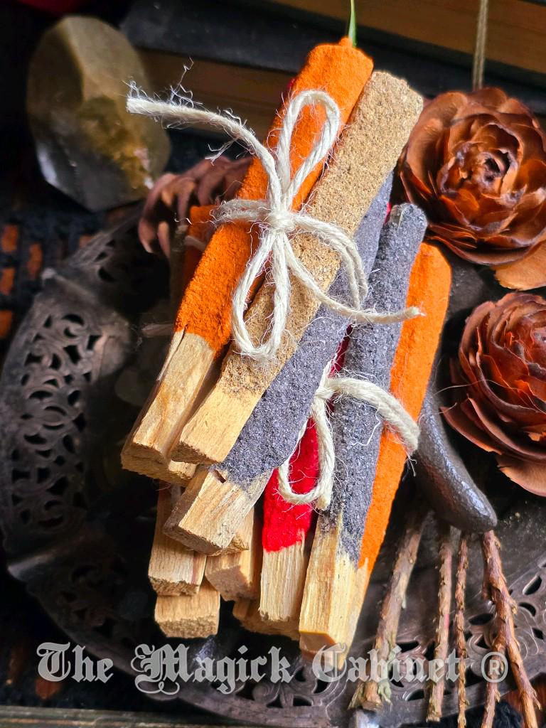 Hand Dipped Palo Santo Incense Sticks: White Sage, Sandalwood, Copal, Nag Champa