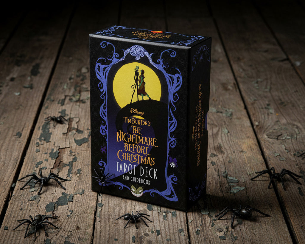 Box for Disney Tim Burton's 'The Nightmare Before Christmas' Tarot Deck on a white background