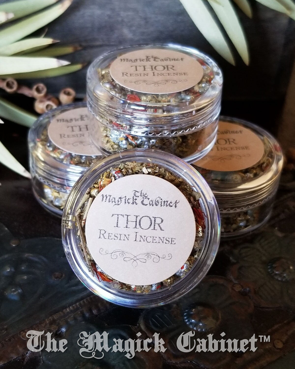 Thor Resin Incense Blend: Norse God, Protection, Boundaries - Sample
