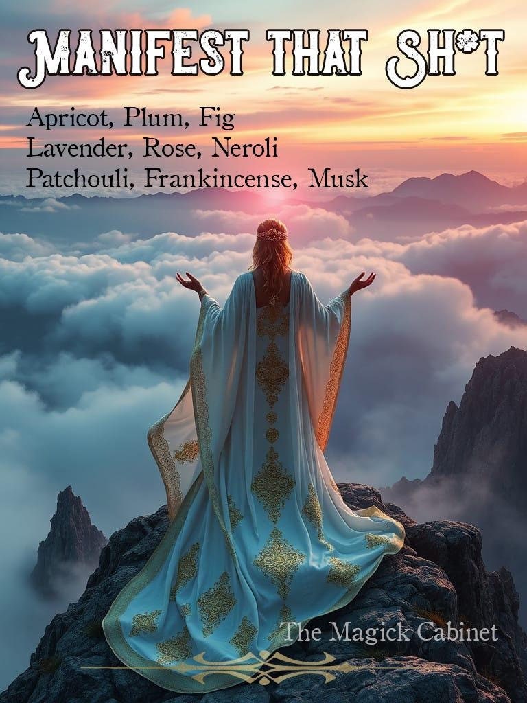 Manifest Perfume: Apricot, Lavender, Frankincense