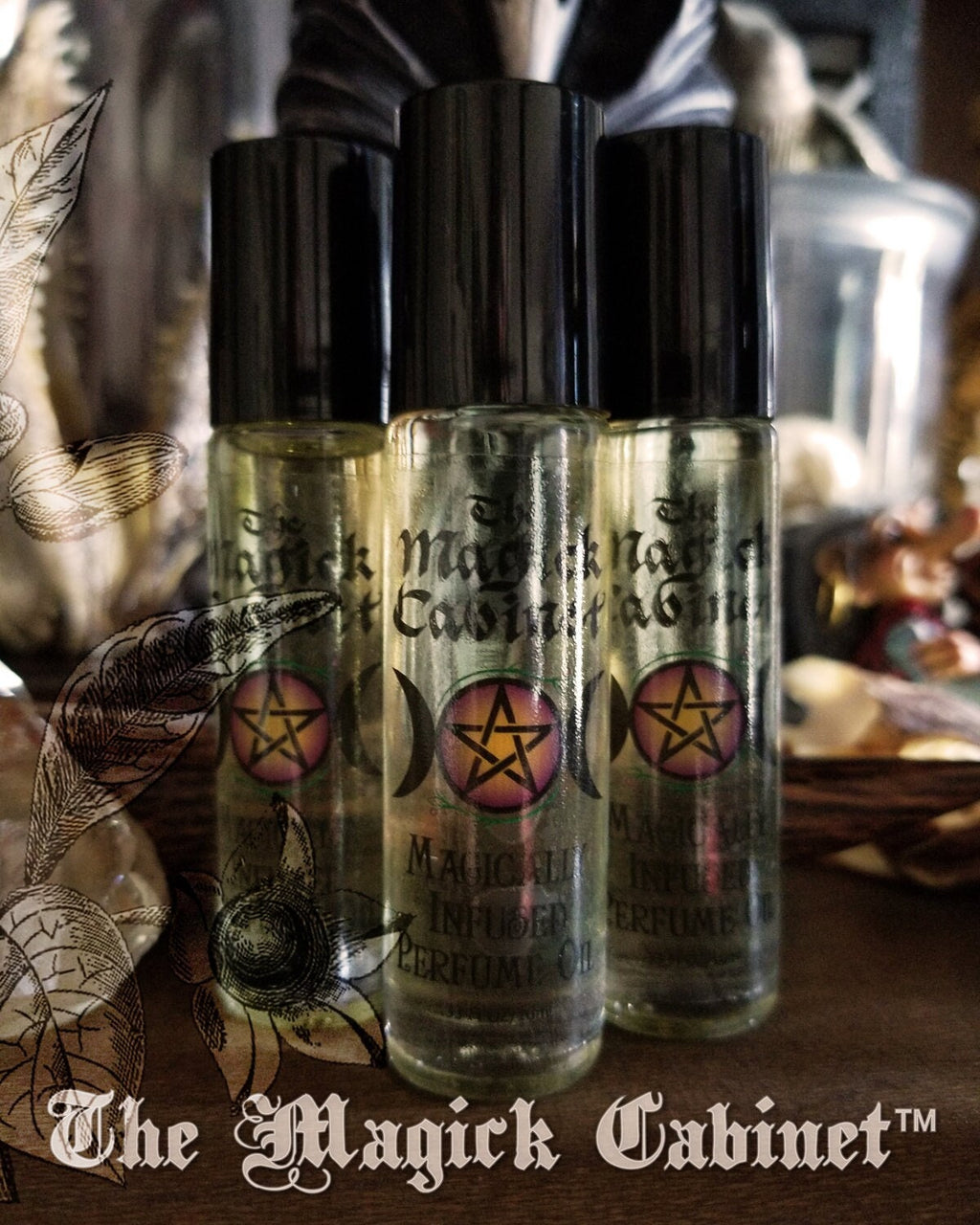 Nightshade Perfume: Labdanum, Vetiver, Cardamom, Sandalwood, Vanilla