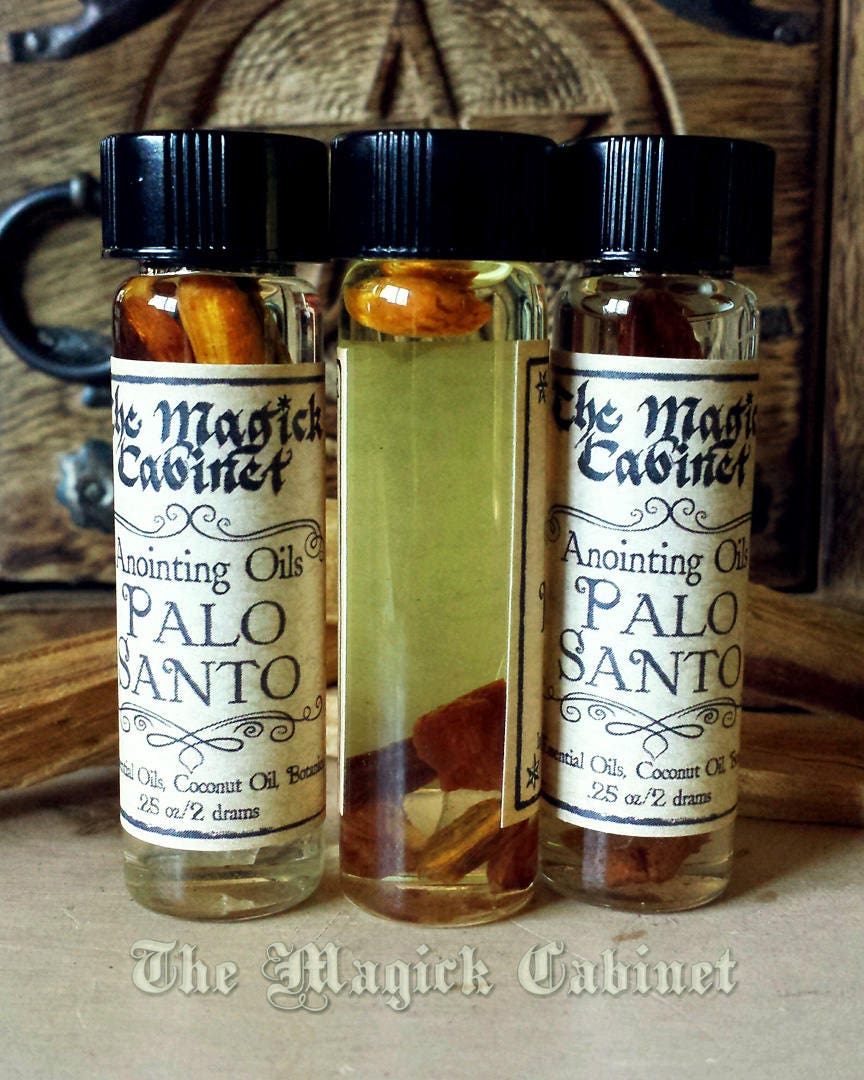 Palo Santo Anointing Oil: Holy Wood Connection to Spirit (0.25 fl oz)