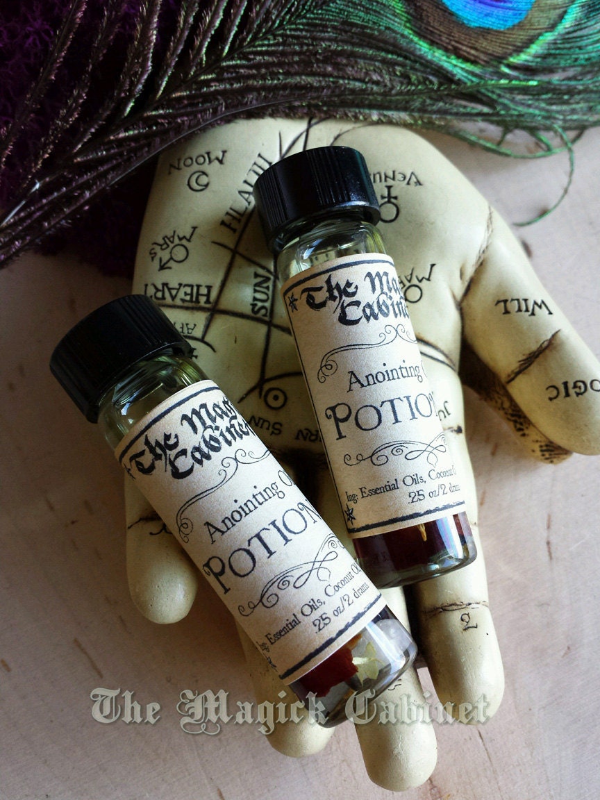 Potion 9 Love Drawing Oil: Rose & Sandalwood Aromatherapy (2 Dram)
