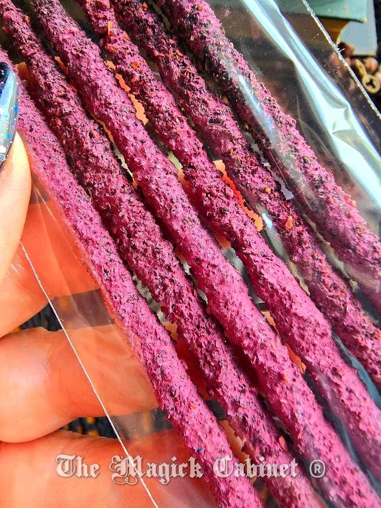 Artisan Dragons Blood Resin Incense Sticks (6 stick pack) Potent Energy for High Magic and clearing negative energy
