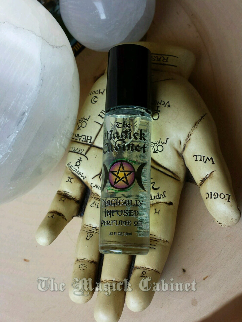 Moon Goddess Perfume Oil: Fresh Fruit and Floral Scent Oil or Eau de Parfum