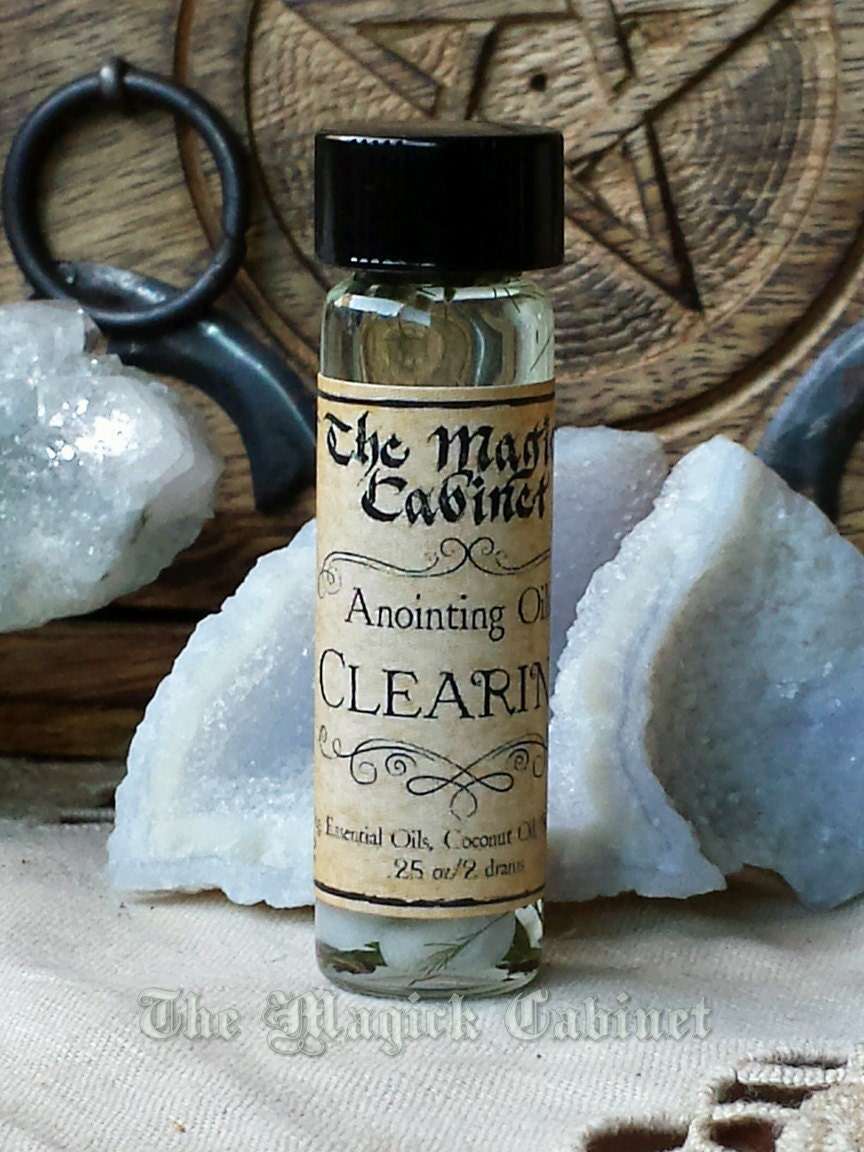 Clearing Anointing Oil: Road Opener Ritual Blend - Frankincense & Rosemary