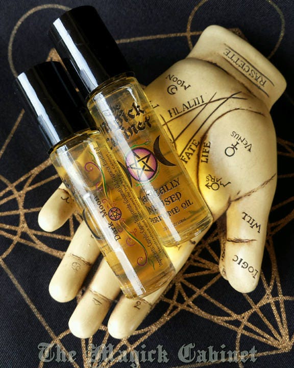 Dark Moon Perfume: Vanilla, Black Amber, Myrrh (10ml) Oil or Eau de Parfum