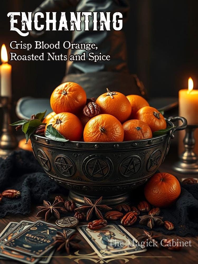 Blood Orange Spice Perfume: Enchanting Handmade Autumn Fragrance