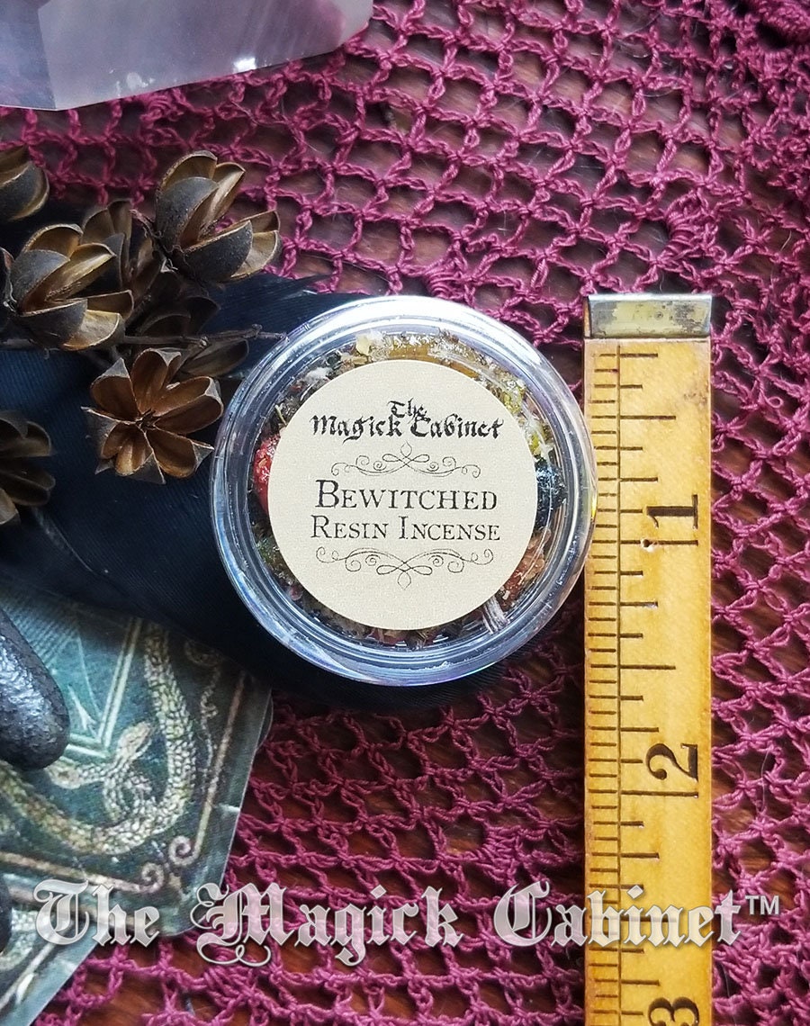 Bewitched Resin Incense: Hand Blended for Magick Rituals (Sample Size)