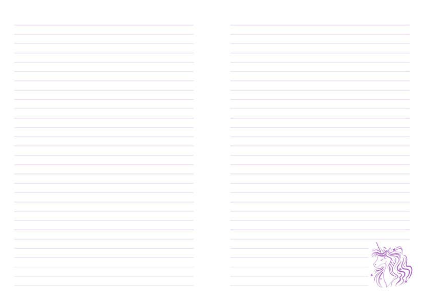 I Wish I Was A Unicorn Embroidered Journal