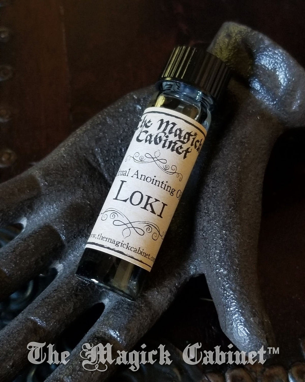 LOKI Ritual Oil, Anointing Oil used for Blessings and Hexing - Viking Magick Supply