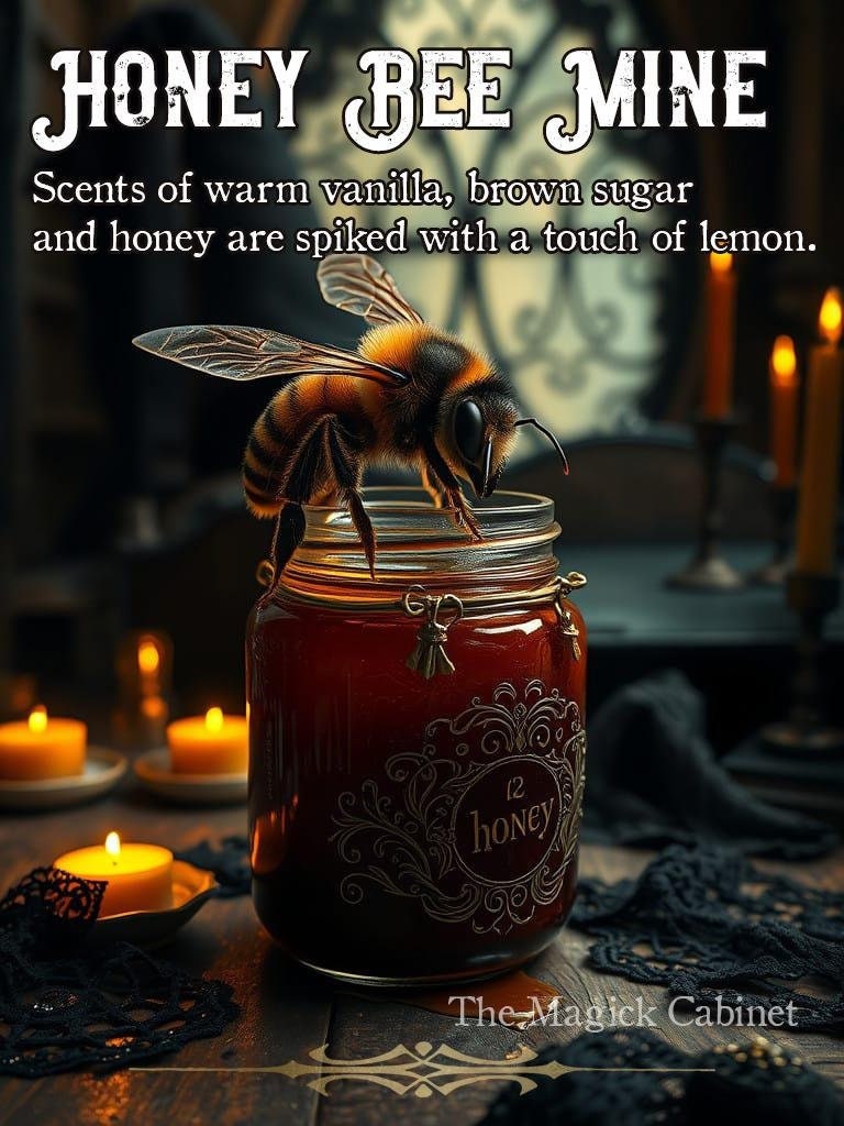 Honey Bee Perfume with Pheromones: Vanilla, Honey and Lemon - .33oz