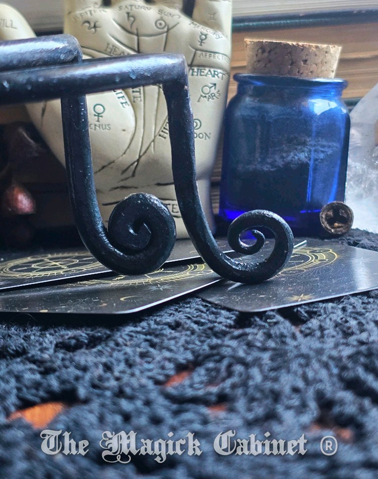 Offering Bowl Hand Hammered Iron Incense Burner, Altar Tool, Sixth Anniversary Gifts