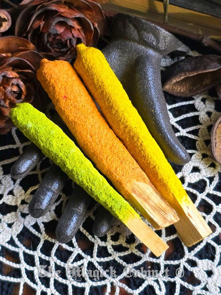 Pumpkin Spice Palo Santo Incense Sticks: Hand-Dipped Autumn Scents