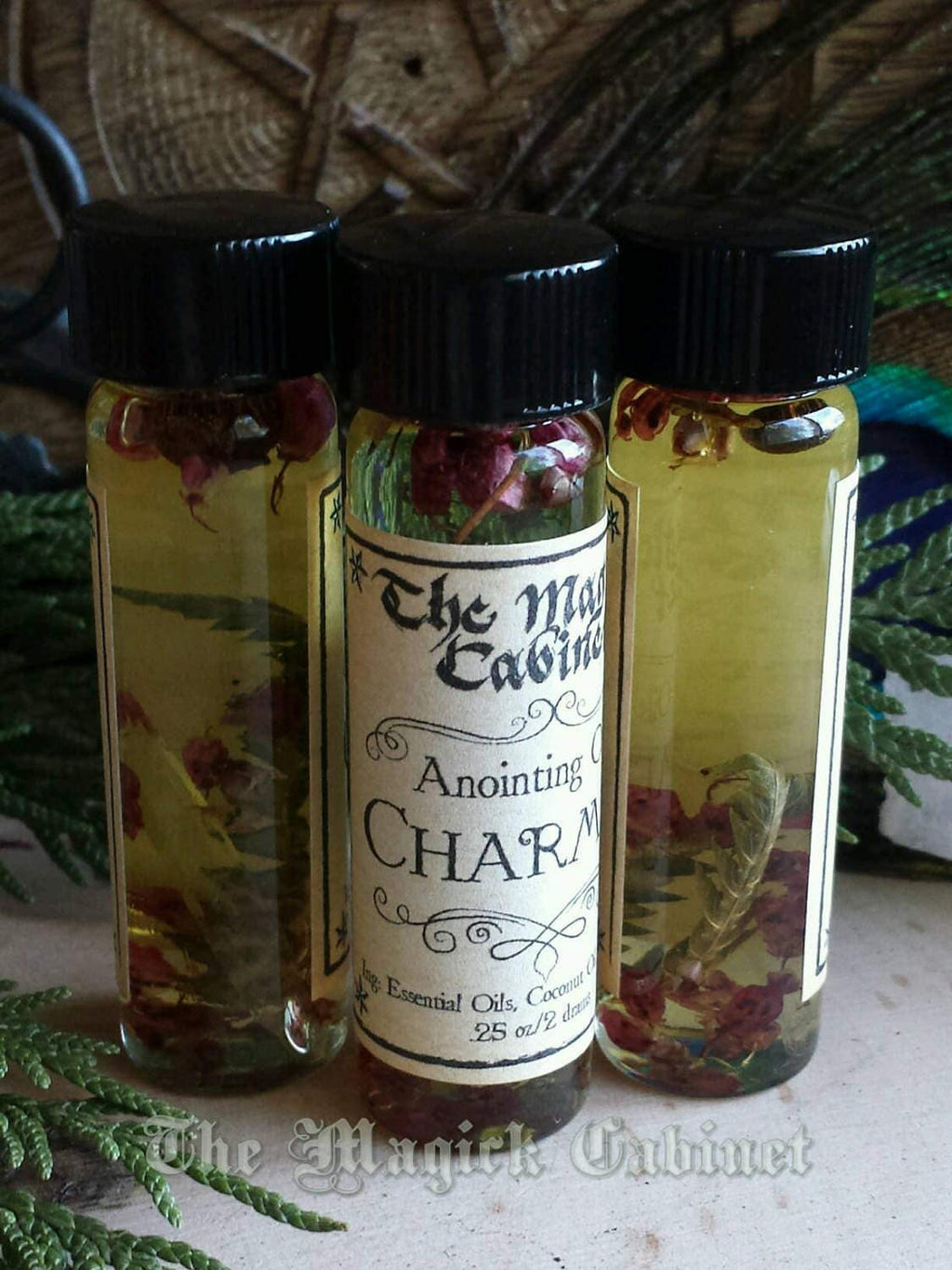 Charmed Ritual Oil: Witchcraft Supply for Luck Spells