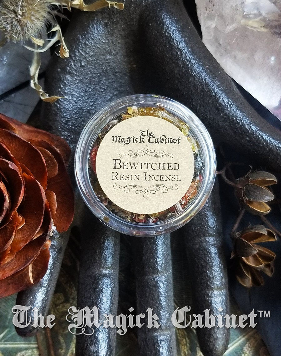 Bewitched Resin Incense: Hand Blended for Magick Rituals (Sample Size)