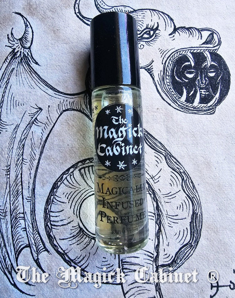 Grimoire Eau de Perfum: White Sage, Oudwood, Patchouli, Vetiver, Cedarwood and Old Leather