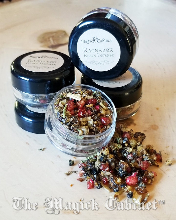 Ragnarok Resin Incense: Viking Magick Rituals New Beginnings (Sample Size)