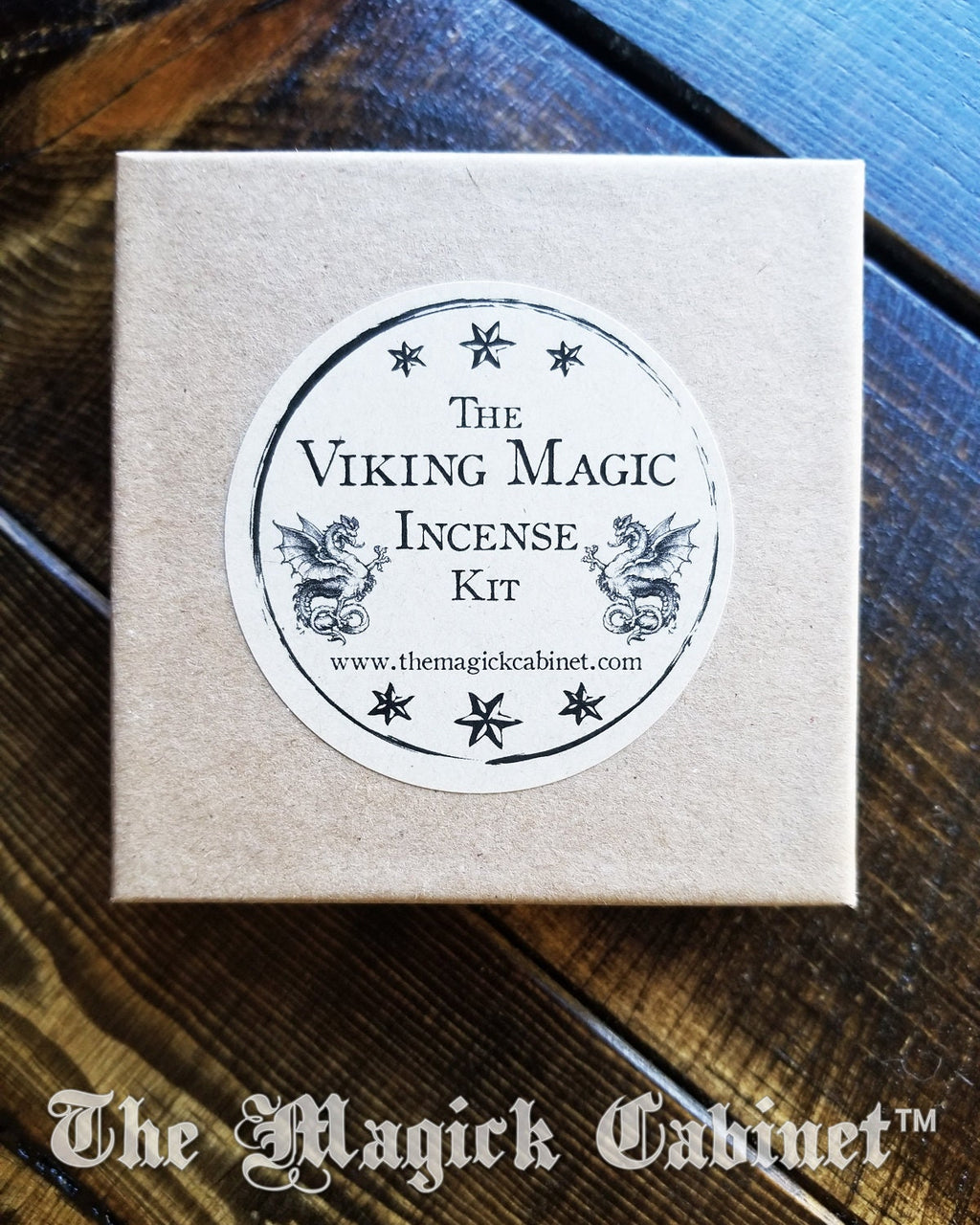 Viking Magic Resin Incense Set: Odin, Freyja, Thor, Loki, Ragnarok