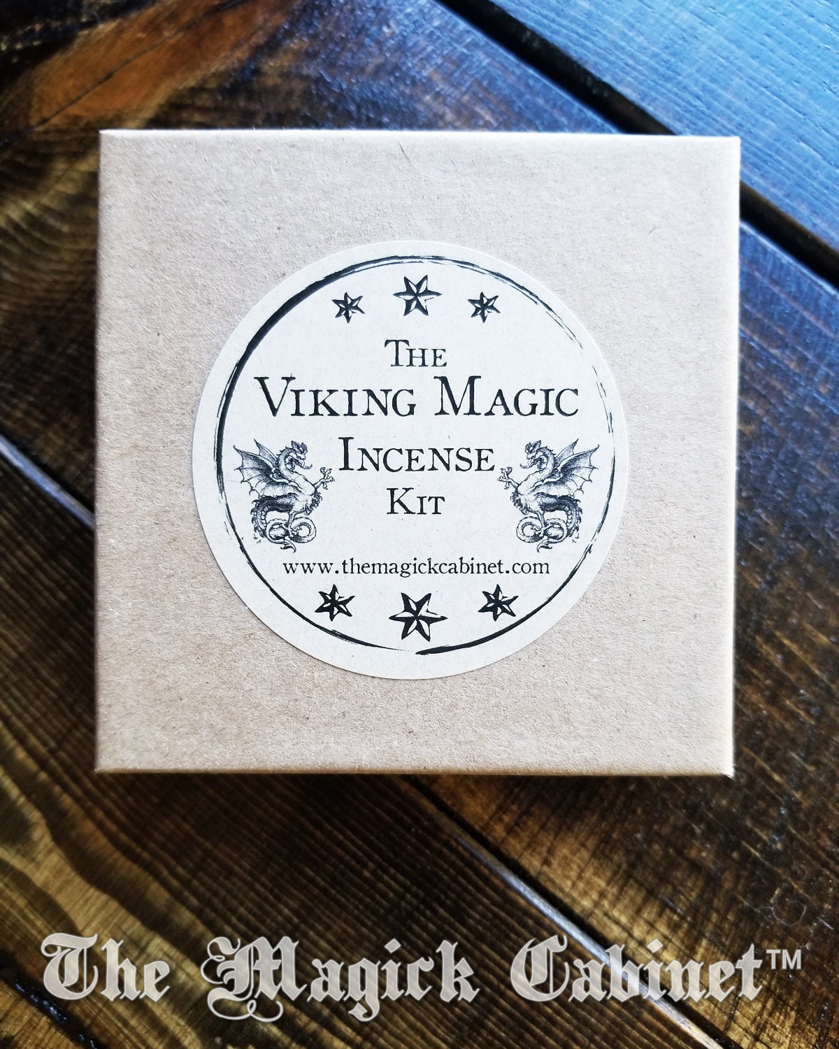 Viking Magic Resin Incense Set: Odin, Freyja, Thor, Loki, Ragnarok