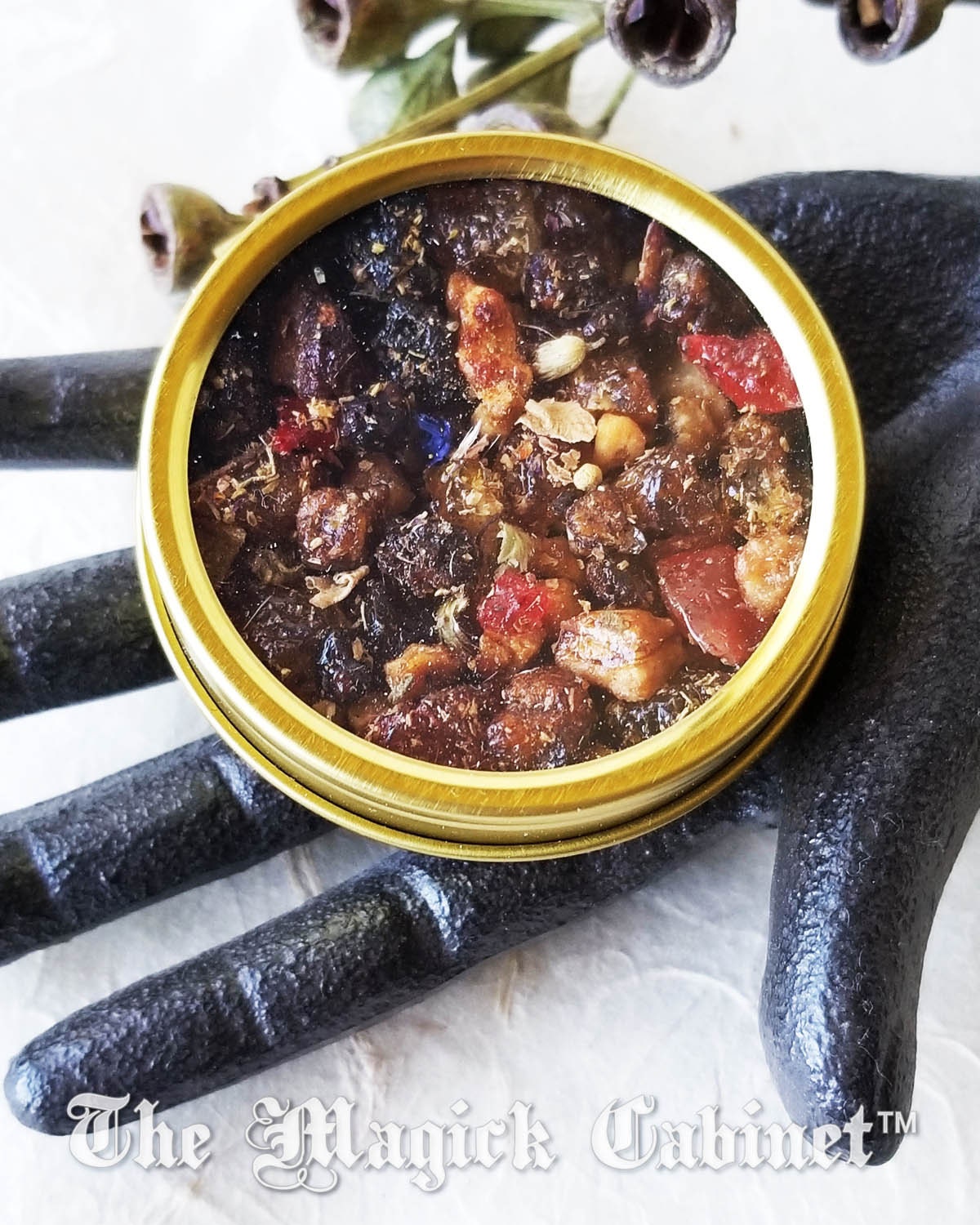 Freyja Resin Incense Blend: Viking Rituals, Love & Beauty (0.6 oz Tin)