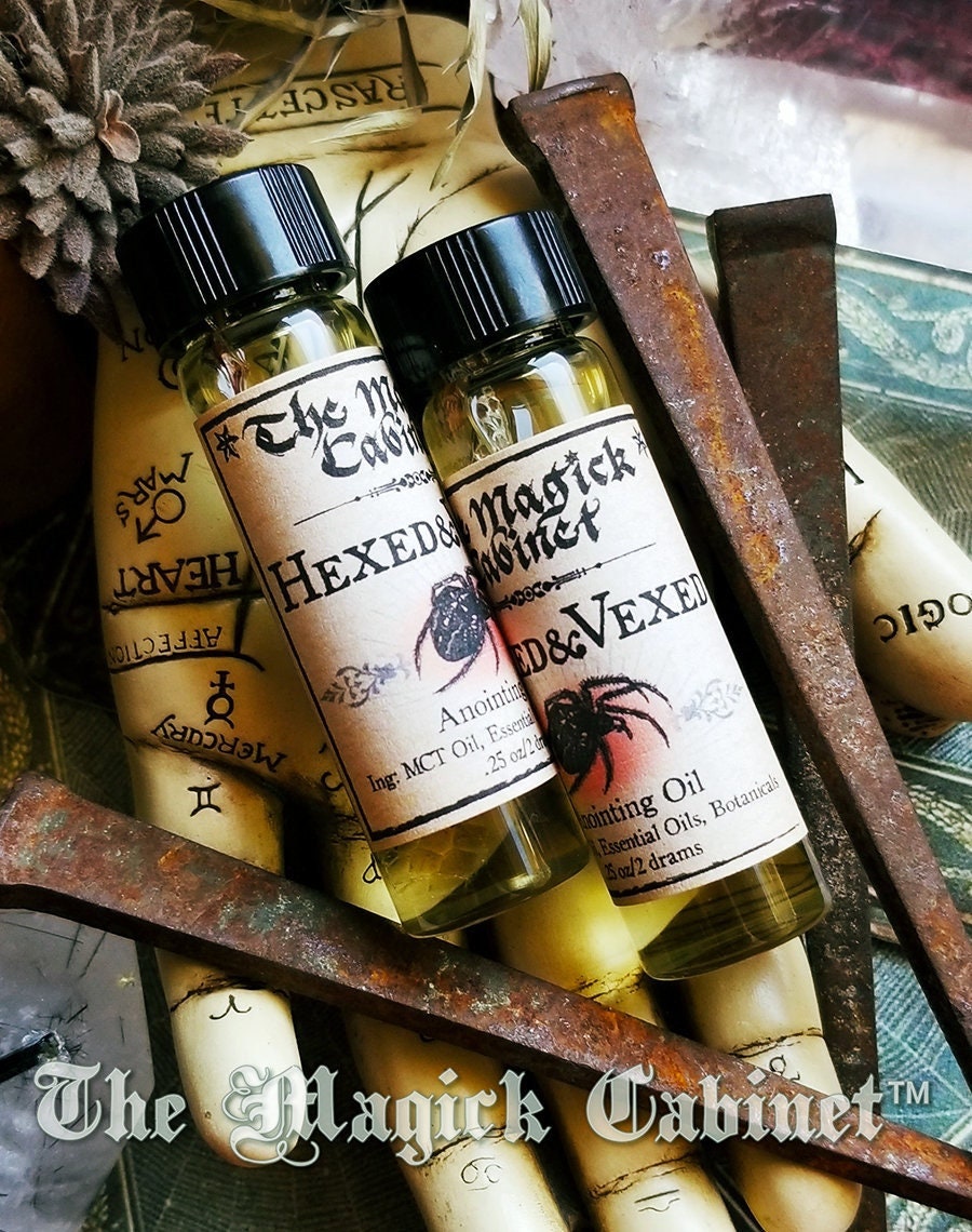 Hexed and Vexed Ritual Oil: Cursing and Hexing Witchcraft