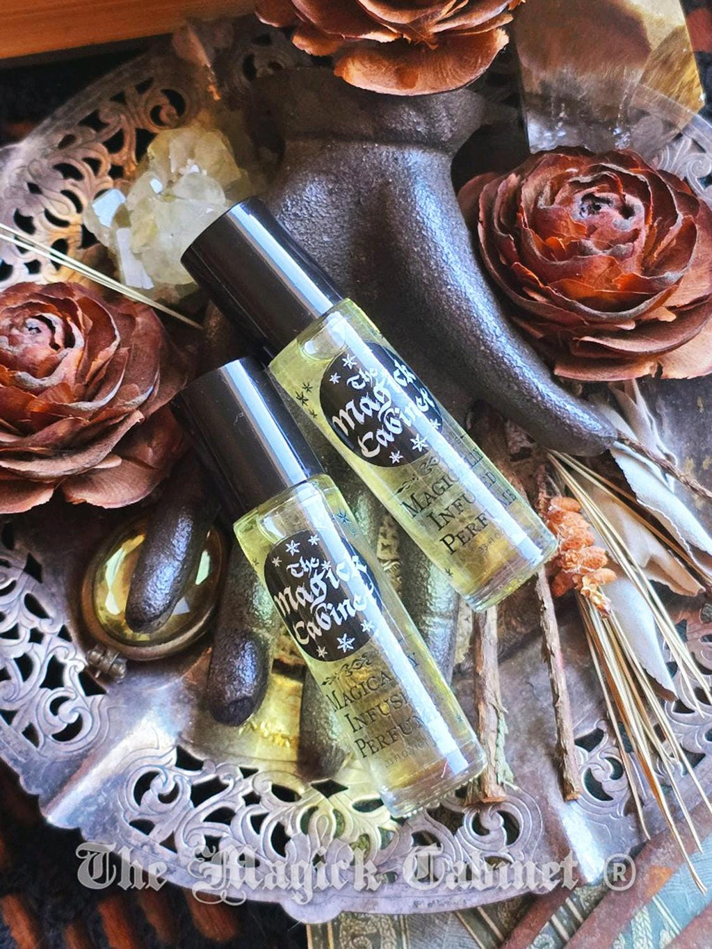 Earth Mother Perfume: Wet Earth, Moss and Lily, Grounding Unisex Fragrance