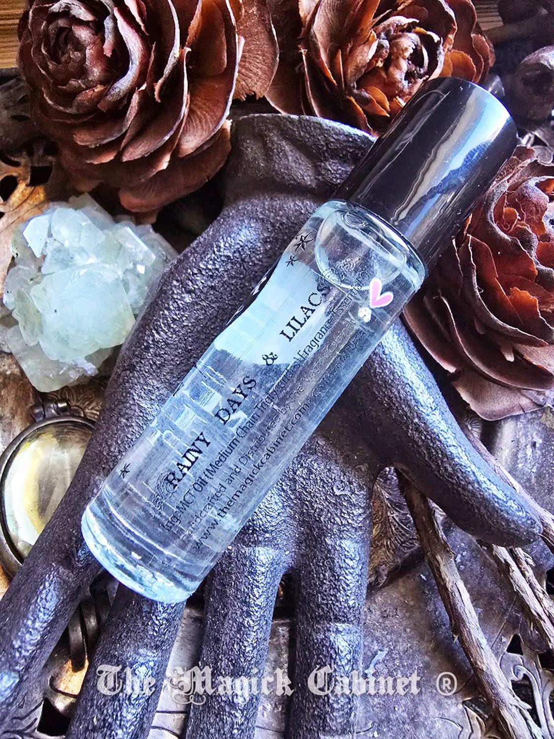 Rainy Days and Lilacs Perfume Oil or Eau de Parfum Spray: Fresh Floral Fragrance