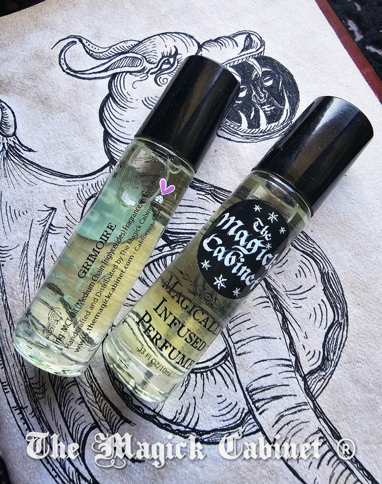 Grimoire Eau de Perfum: White Sage, Oudwood, Patchouli, Vetiver, Cedarwood and Old Leather