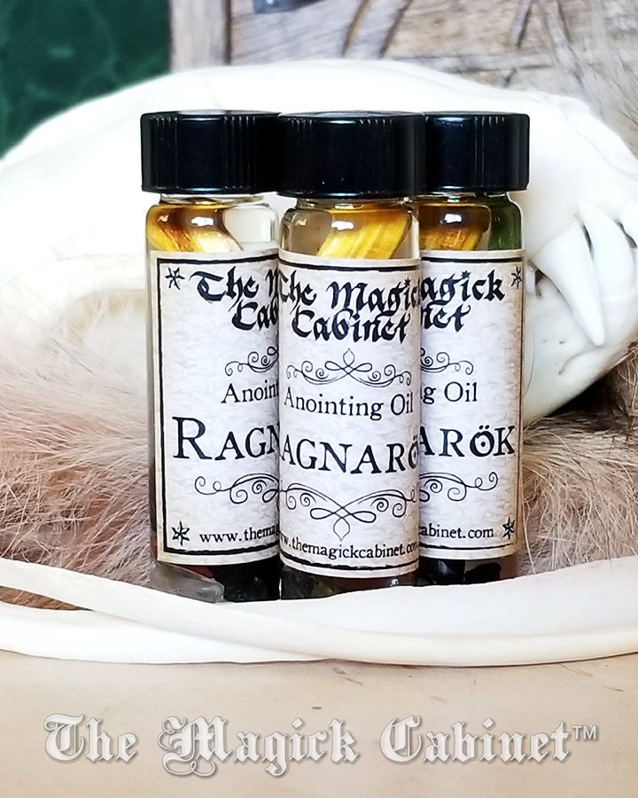 RAGNAROK Ritual Anointing Oil: Viking Inspired Road Opener New Beginnings